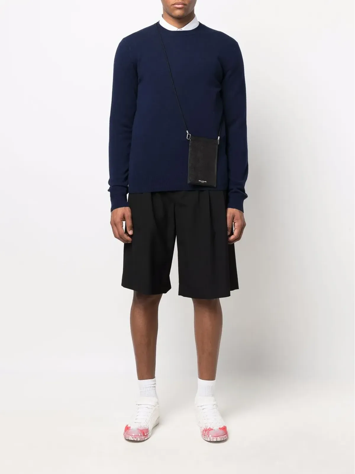 Comme Des Garçons Shirt 細編みリブトリム ジャンパー - 画像2