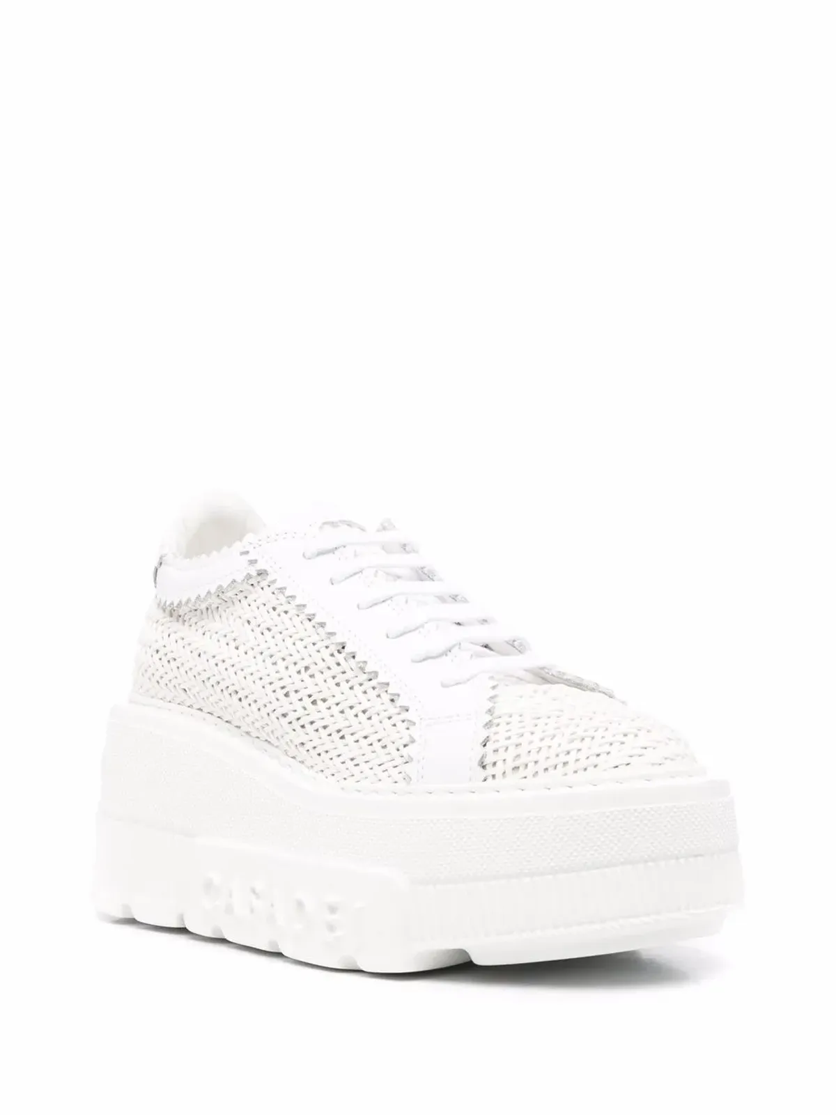 Casadei プラットフォーム ロートップスニーカー - 画像2