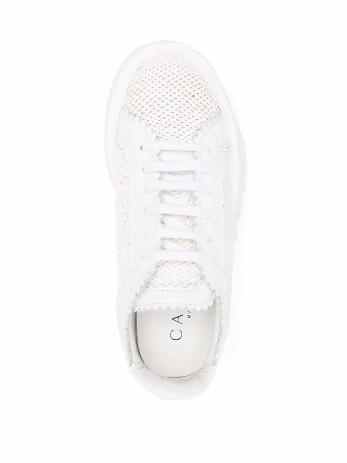 Casadei プラットフォーム ロートップスニーカー - 画像4