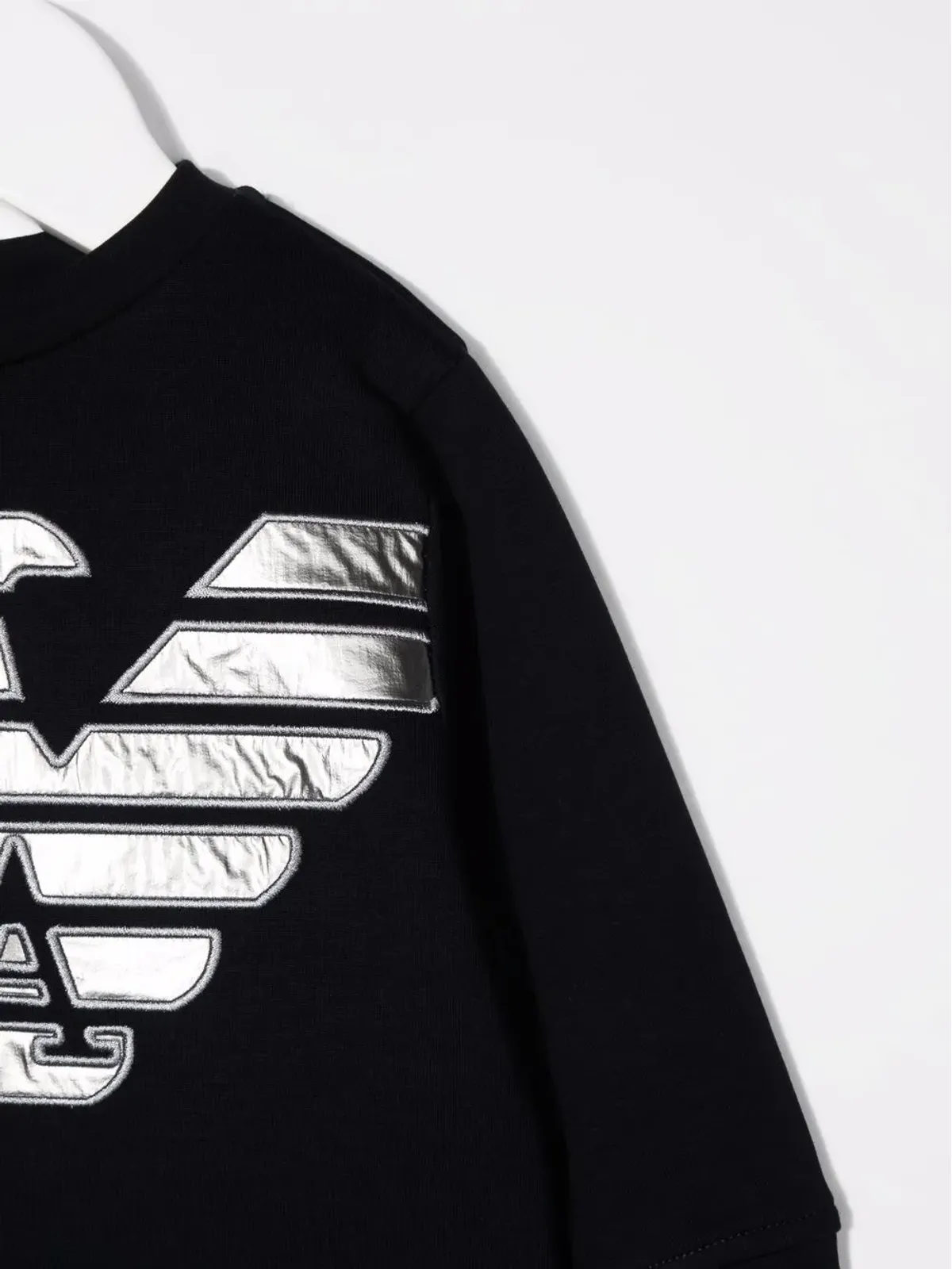 Emporio Armani Kids ロゴ入りクルーネック スウェットシャツ - 画像3