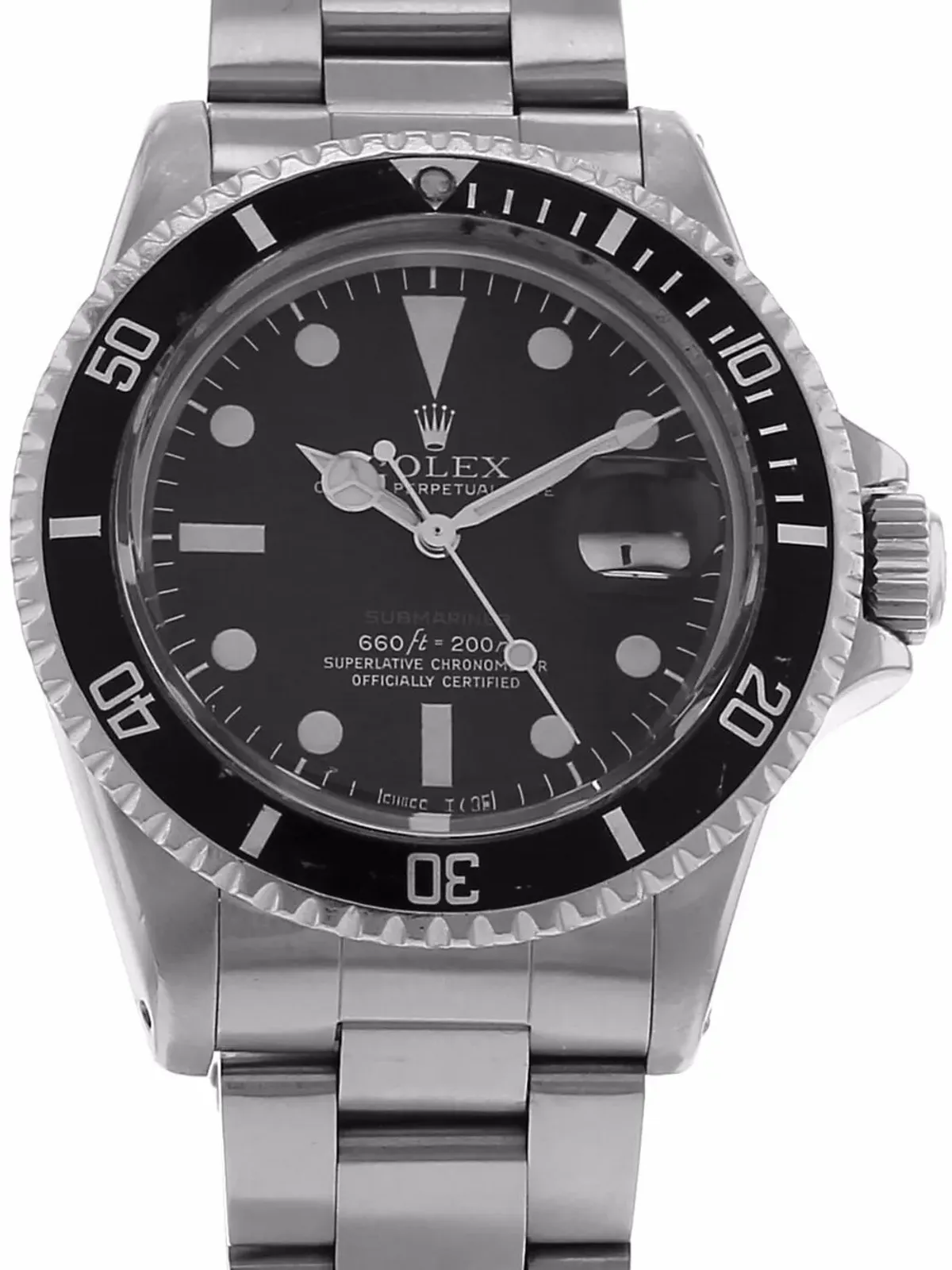 Rolex サブマリナー デイト 1971年製 ブラック - 画像2