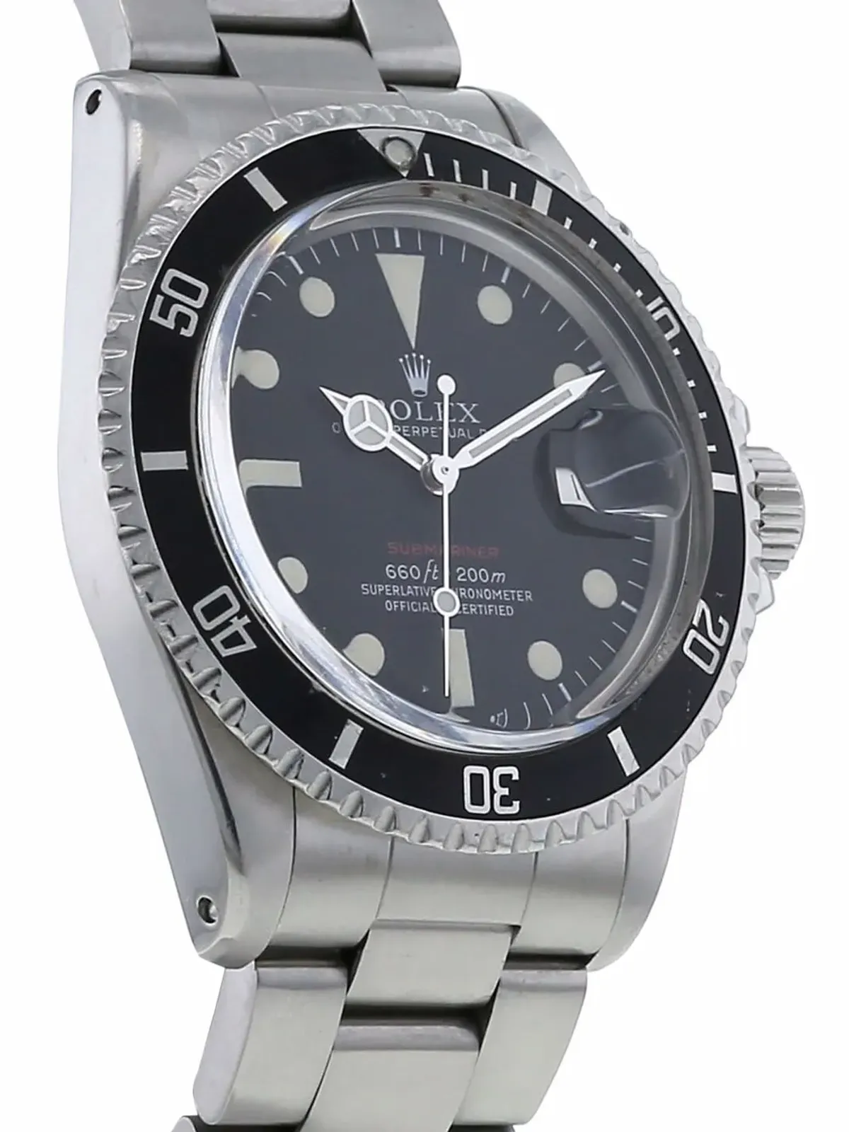 Rolex サブマリナー デイト 1971年製 ブラック - 画像4