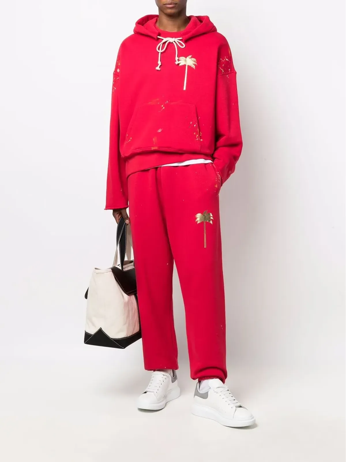 Palm Angels パームツリー柄 トラックパンツ - 画像2