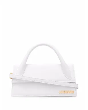 Jacquemus Le Chiquito ロング レザー トートバッグ - White - サムネイル1