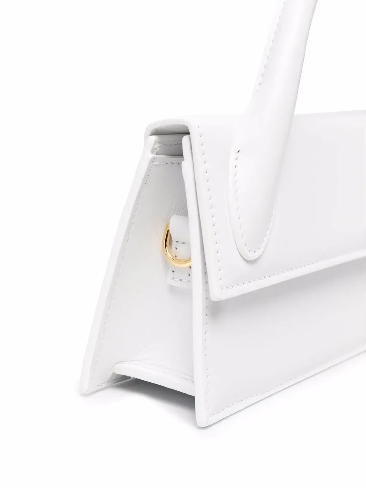 Jacquemus Le Chiquito ロング レザー トートバッグ - White - 画像5