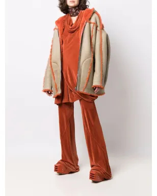 Rick Owens バイアスカット ベルベット風パンツ - サムネイル2