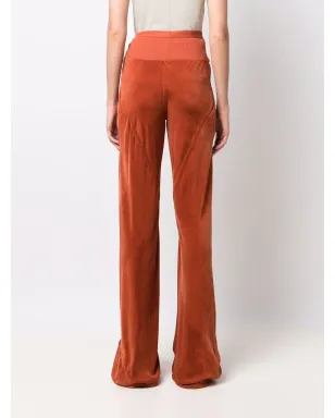 Rick Owens バイアスカット ベルベット風パンツ - サムネイル4