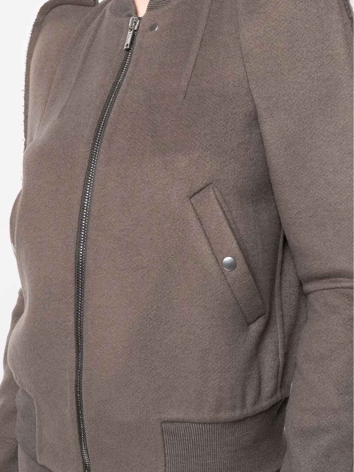 Rick Owens バイオニック パフスリーブ ボンバージャケット - 画像5