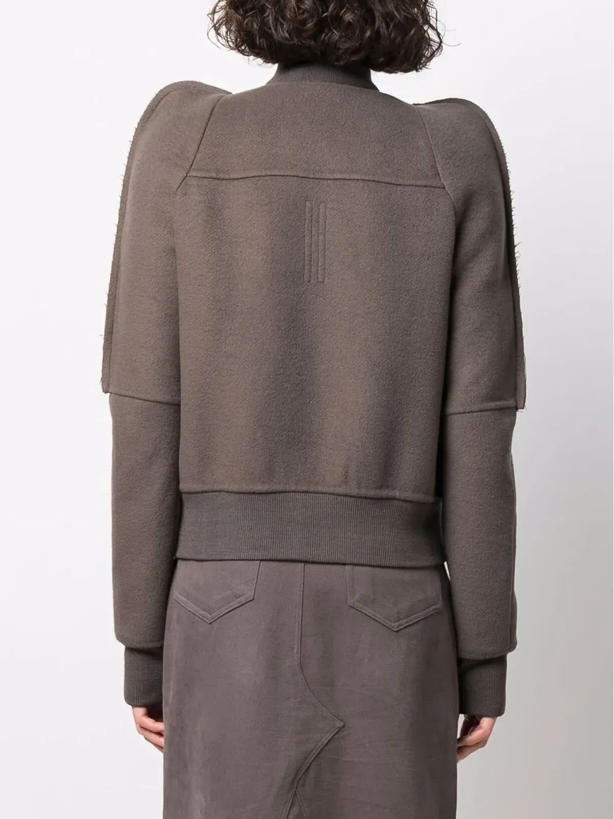 Rick Owens バイオニック パフスリーブ ボンバージャケット - 画像4
