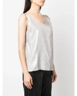 Maison Martin Margiela ビンテージ 2010s スクエアネック タンクトップ - サムネイル3