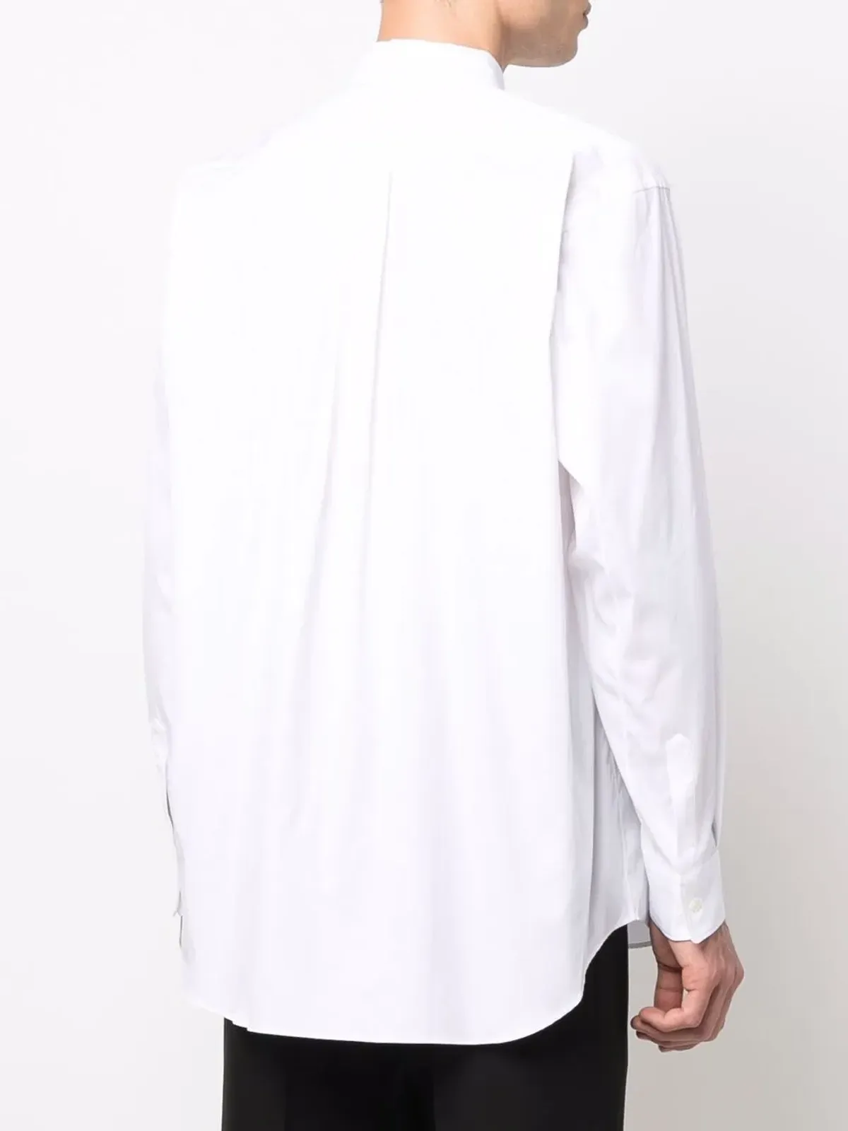Comme Des Garçons Shirt 無地のボタンダウンシャツ - White - 画像4