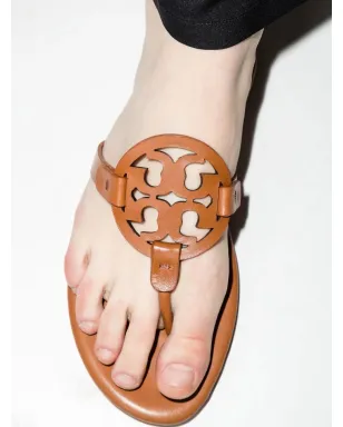 Tory Burch Miller Soft ロゴレザーサンダル - サムネイル3