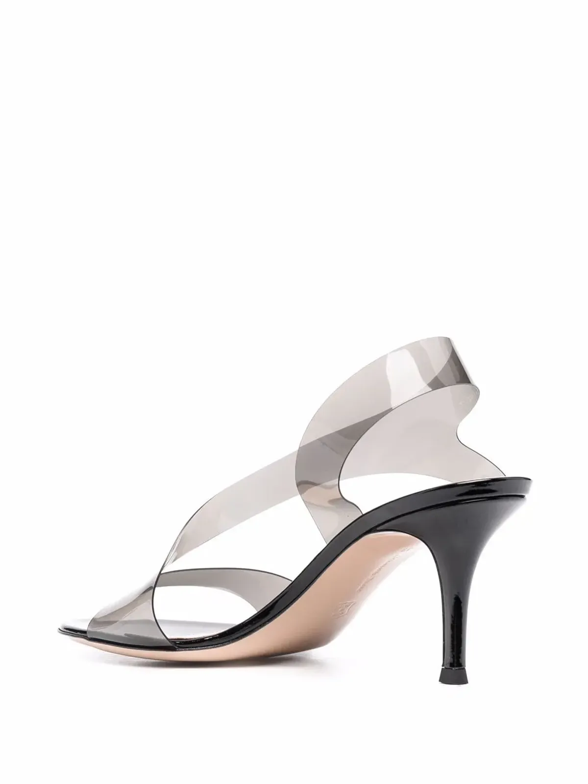 Gianvito Rossi メトロポリス 透明サンダル - 画像3