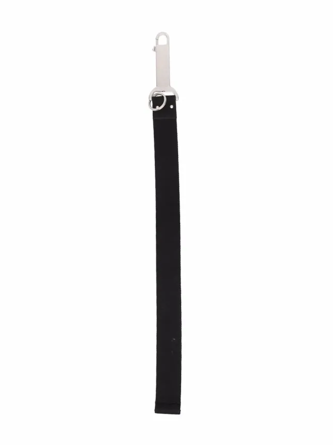 Rick Owens Rick Owens リックのロゴテープ・キーチェーン - ブラックの商品画像