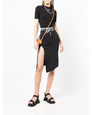 Off-White ロゴプリントストレッチTシャツ - サムネイル2