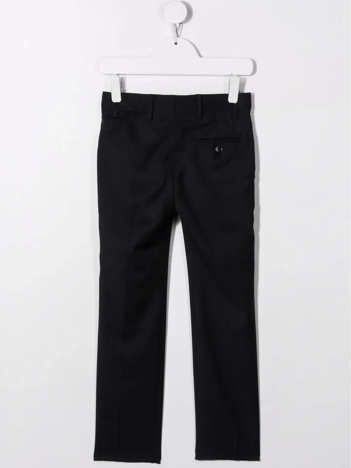 Emporio Armani Kids スリムカット テーラードパンツ - 画像2