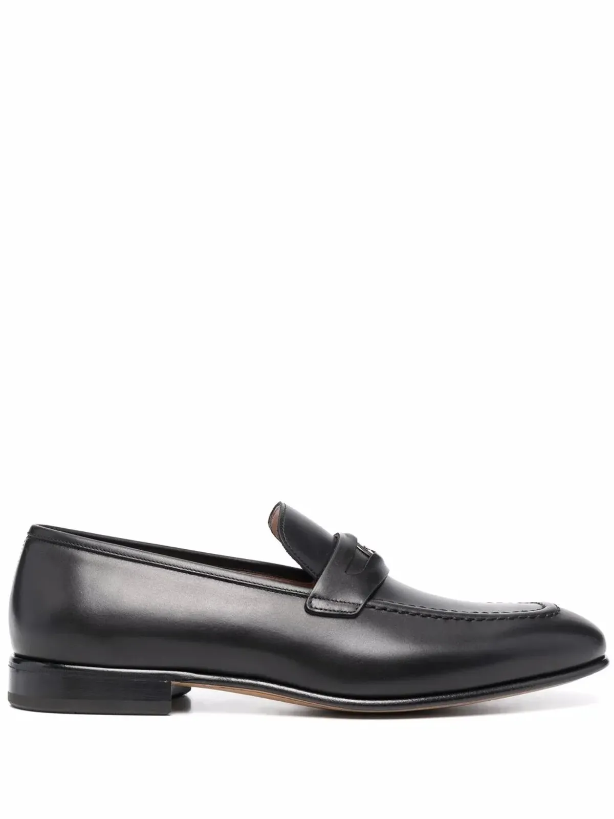 Ferragamo マディソン レザー ペニーローファー - 画像1