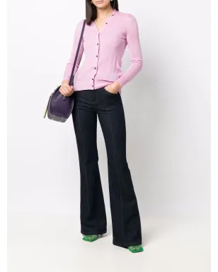 Ferragamo Gancini knitted cardigan - ピンク - サムネイル2