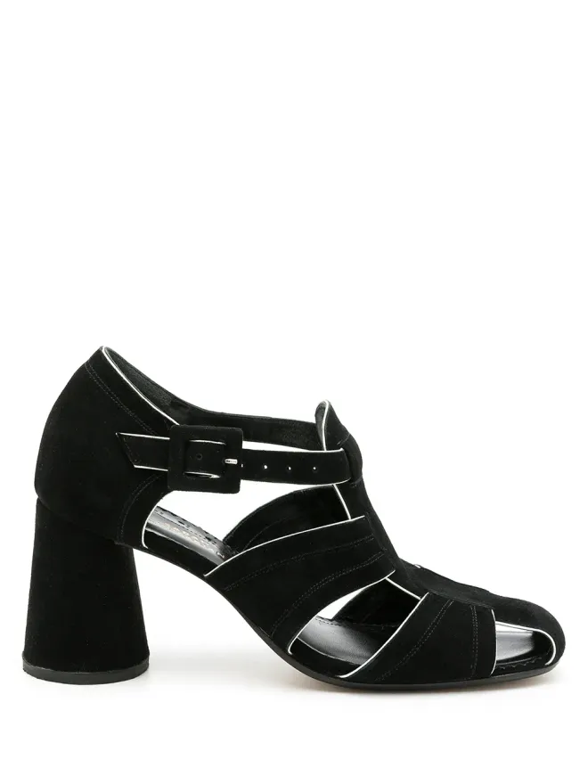 Sarah Chofakian Sarah Chofakian Austinカットアウト70mmサンダルの商品画像