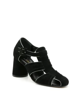 Sarah Chofakian Austinカットアウト70mmサンダル - サムネイル2