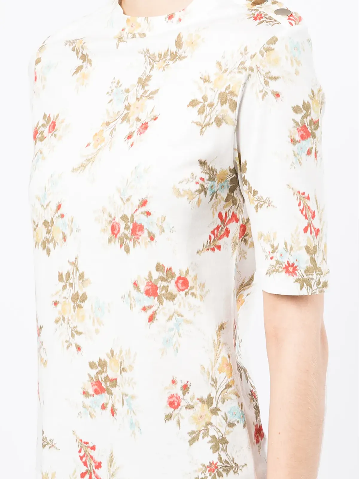 ERDEM ソフィア花柄プリントトップ - 画像5
