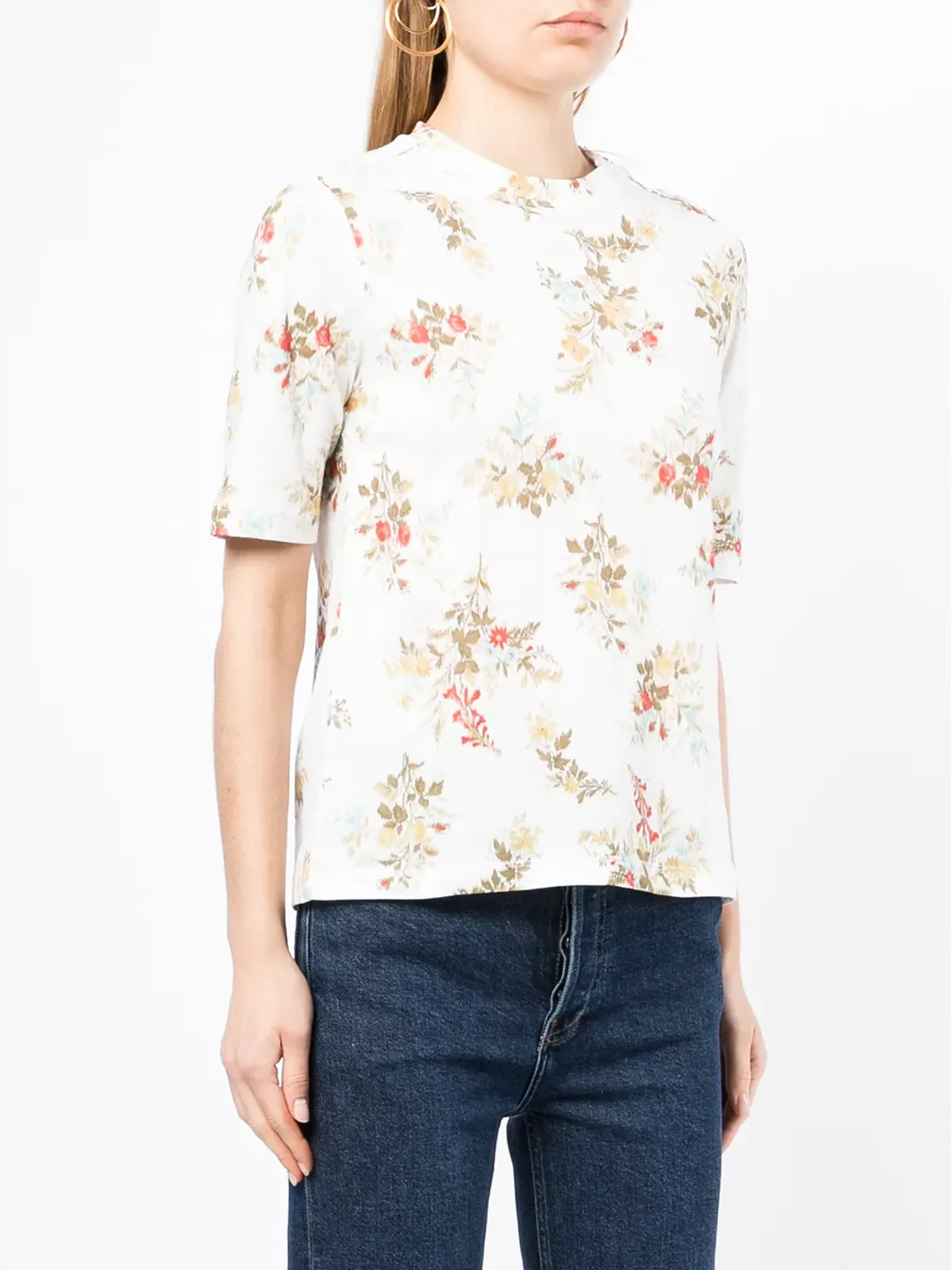 ERDEM ソフィア花柄プリントトップ - 画像3