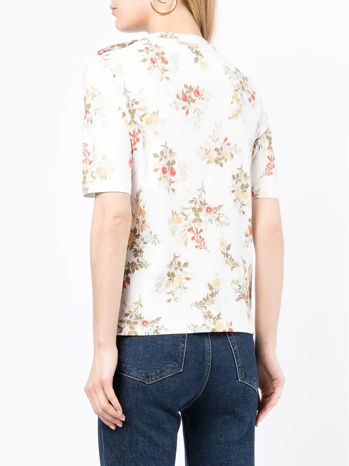 ERDEM ソフィア花柄プリントトップ - 画像4