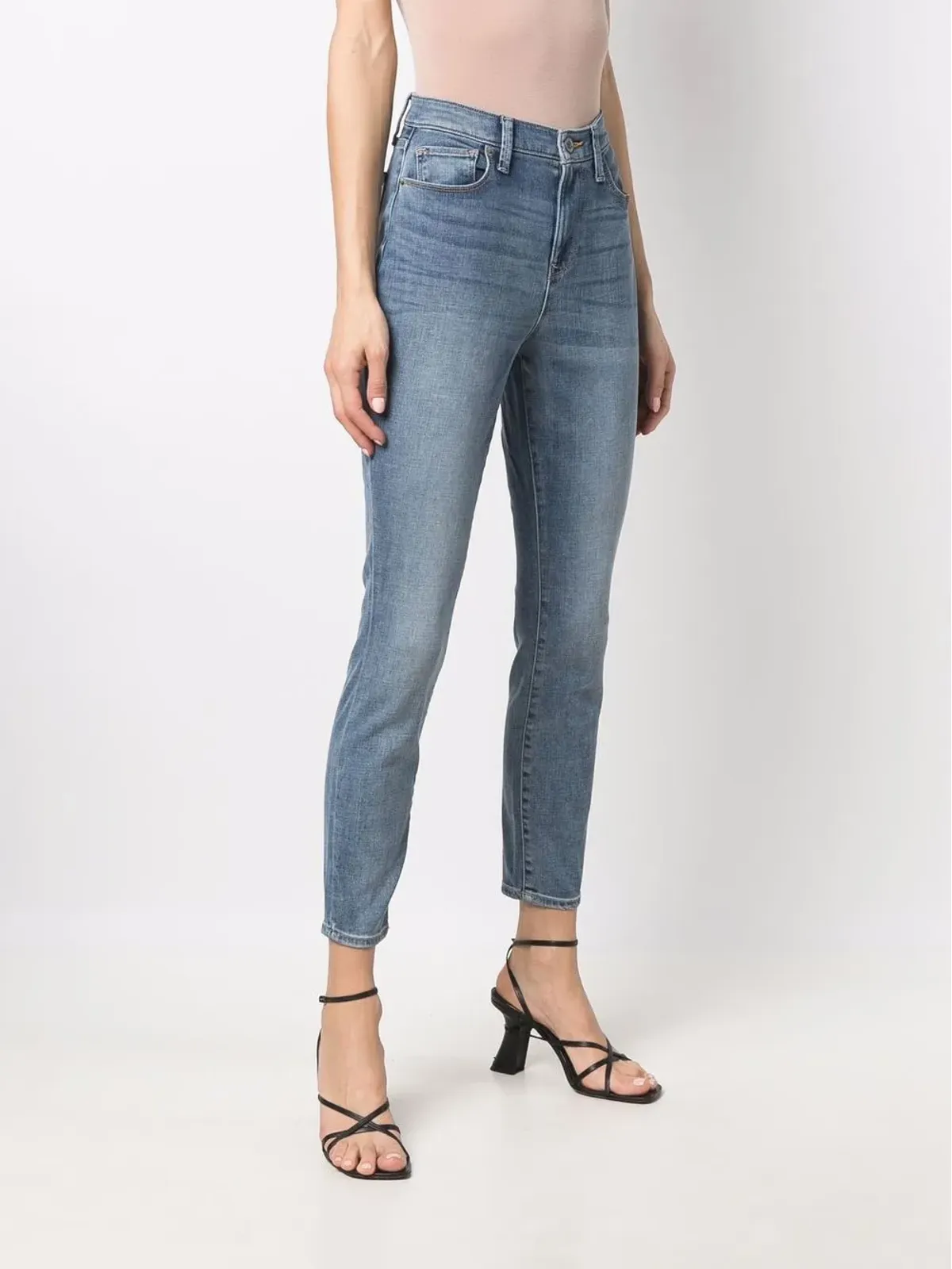 DKNY クロップドスキニーフィットジーンズ - 画像3