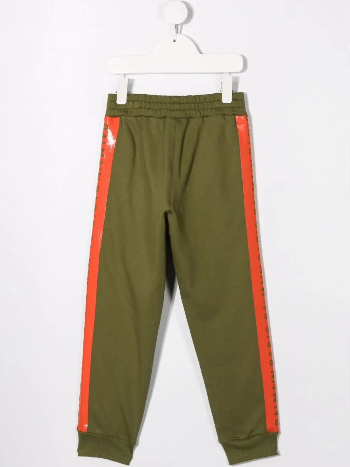 Balmain Kids サイドロゴストライプ トラックパンツ - 画像2