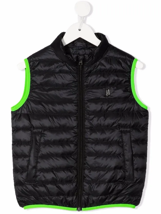 Herno Kids Herno Kids パッド入り コントラストトリム ジレの商品画像