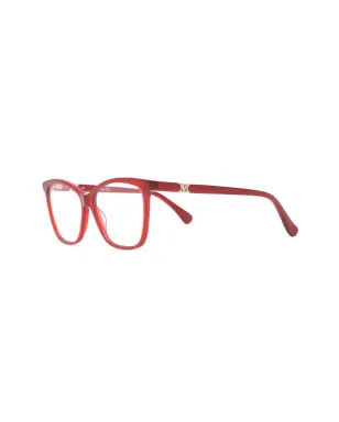 Max Mara Eyewear ウェイファー・フレーム オプティカルメガネ - レッド - サムネイル2