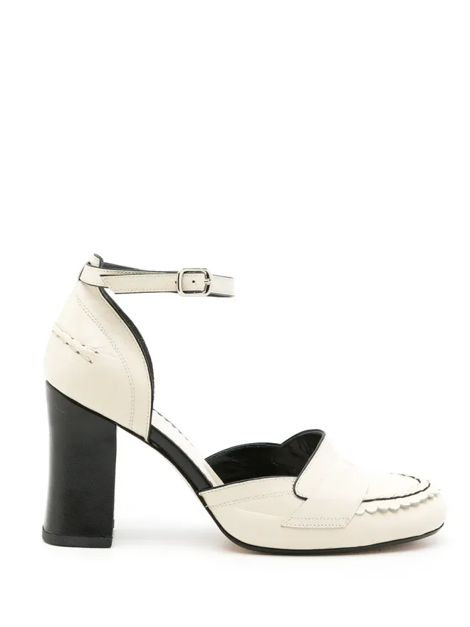 Sarah Chofakian Sarah Chofakian Boneca Negresco パンプス - Whiteの商品画像