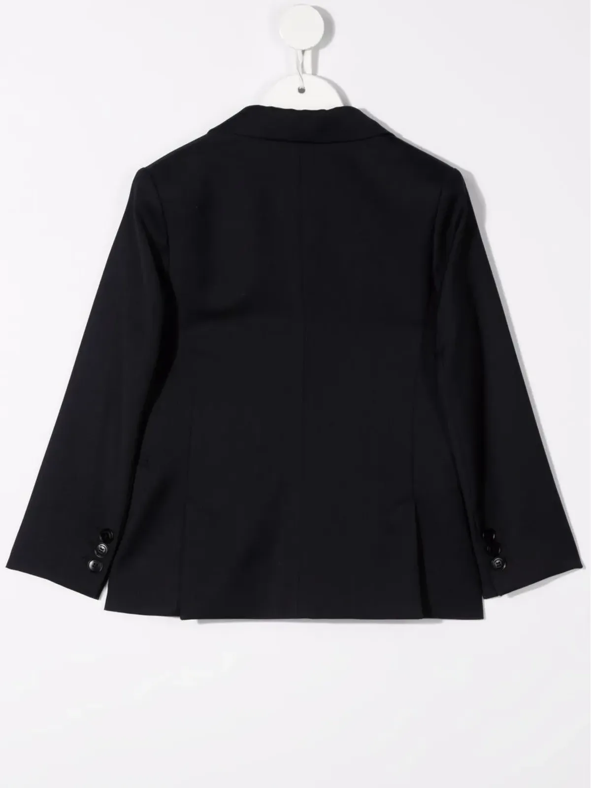 Emporio Armani Kids バージンウール シングルブレスト ブレザー - 画像2