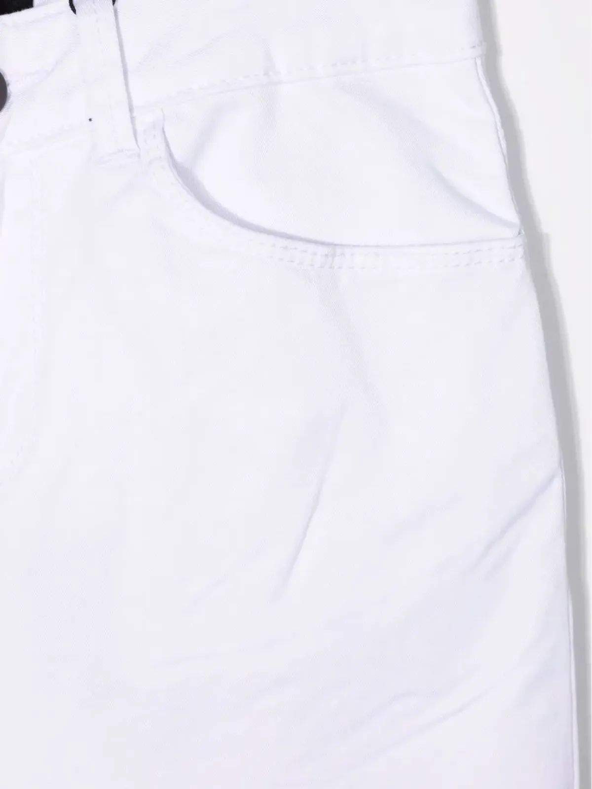 Emporio Armani Kids スリムカット デニム ジーンズ - White - 画像3