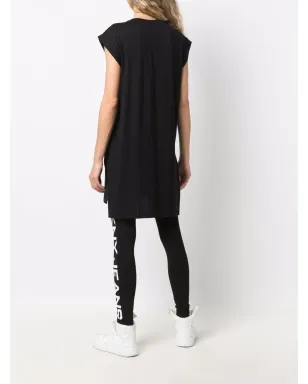DKNY ロングライン ロゴプリント ベストトップ - サムネイル4
