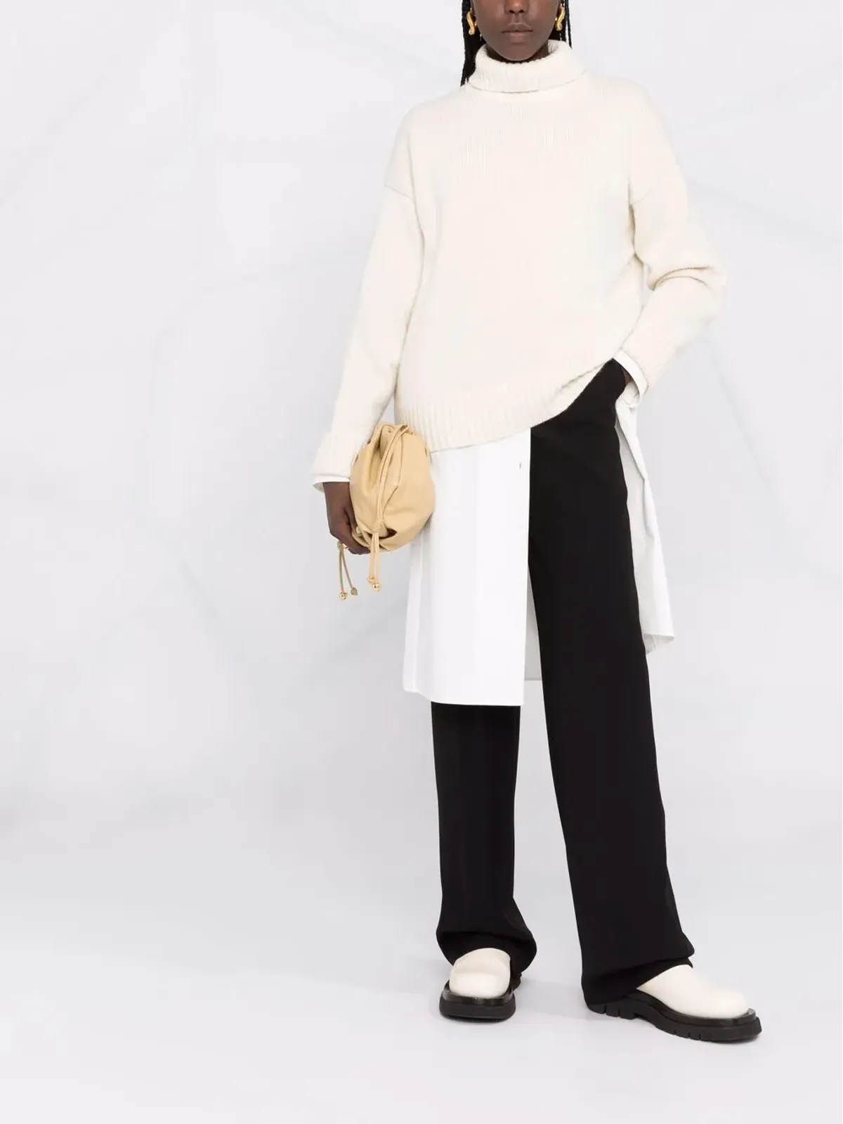 Jil Sander ロールネック・ニットジャンパー - 画像2