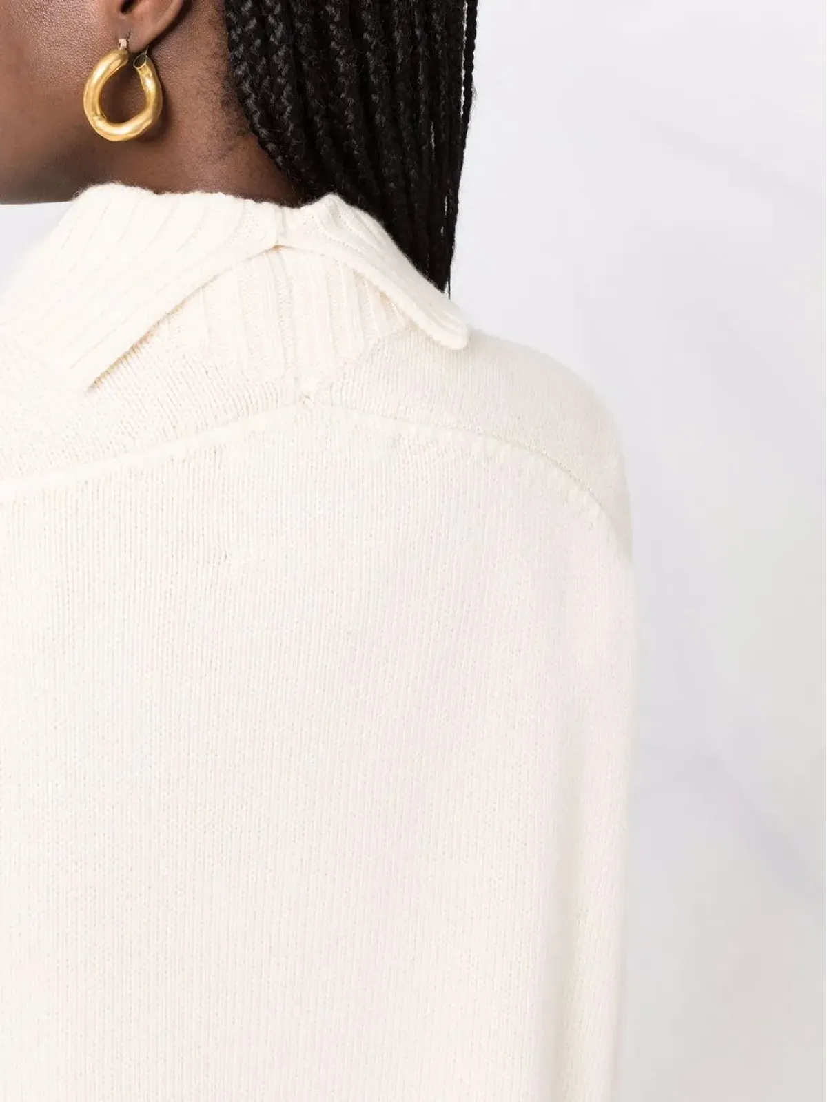 Jil Sander ロールネック・ニットジャンパー - 画像3