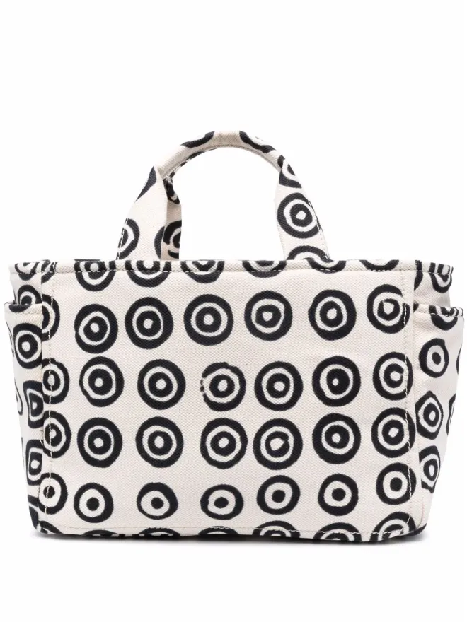 10 CORSO COMO 10 CORSO COMO スポットプリント トートバッグ（ホワイト）の商品画像