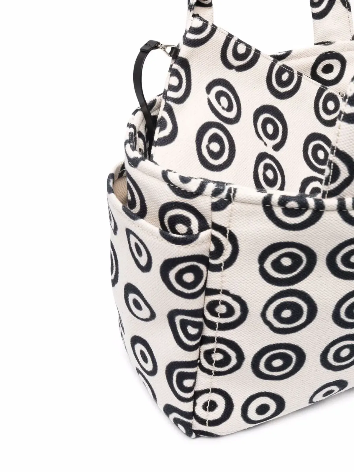 10 CORSO COMO スポットプリント トートバッグ（ホワイト） - 画像5