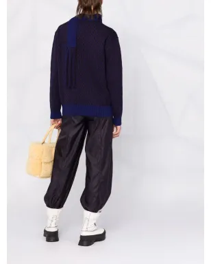 Jil Sander インターシャニットジャンパー - サムネイル4