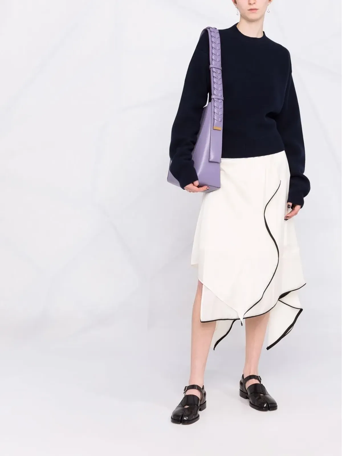 Jil Sander ドロップショルダー長袖ジャンパー - 画像2
