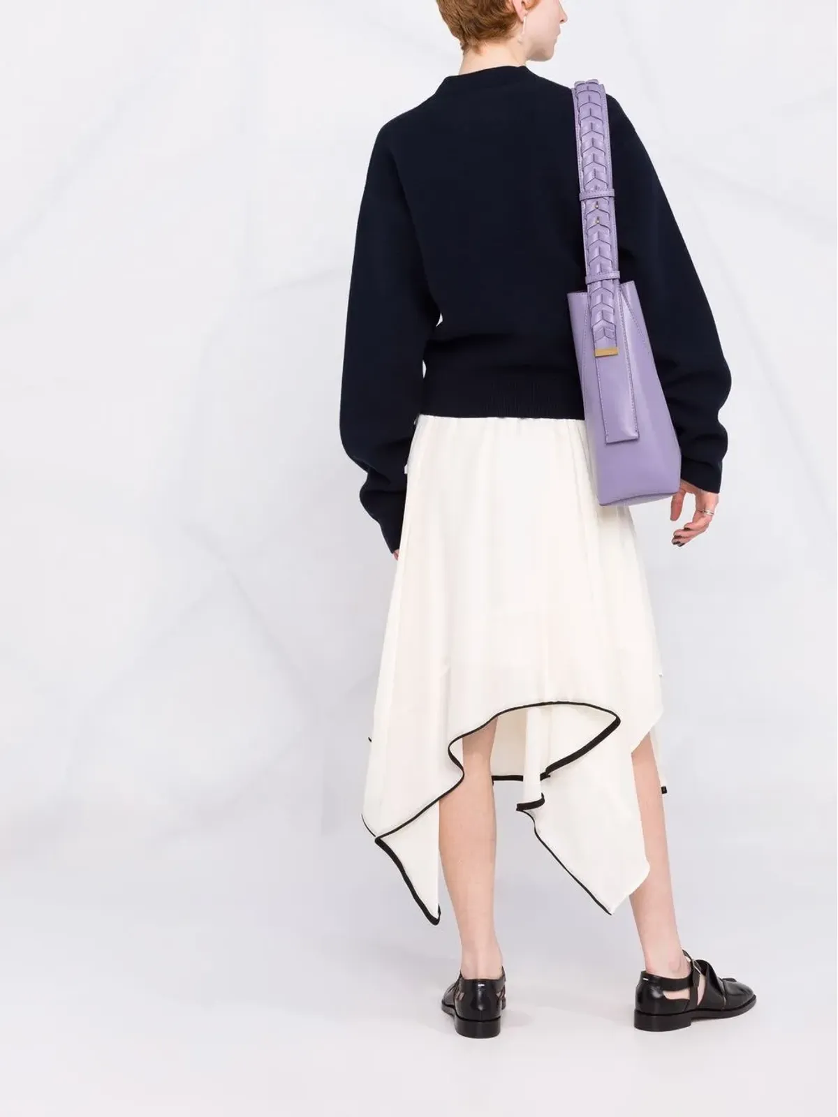 Jil Sander ドロップショルダー長袖ジャンパー - 画像4