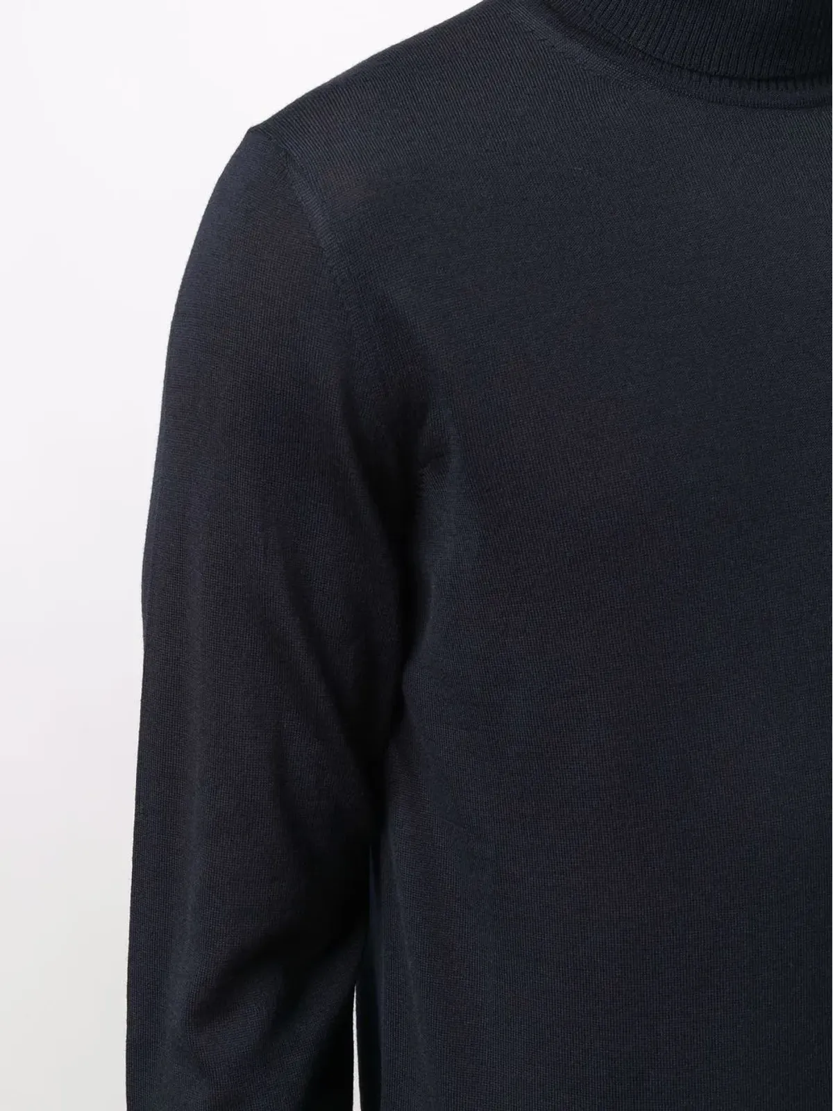 Emporio Armani ロールネック ニットセーター - ブルー - 画像5
