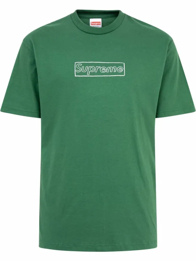 Supreme Supreme KAWS チョークロゴ クルーネック Tシャツの商品画像