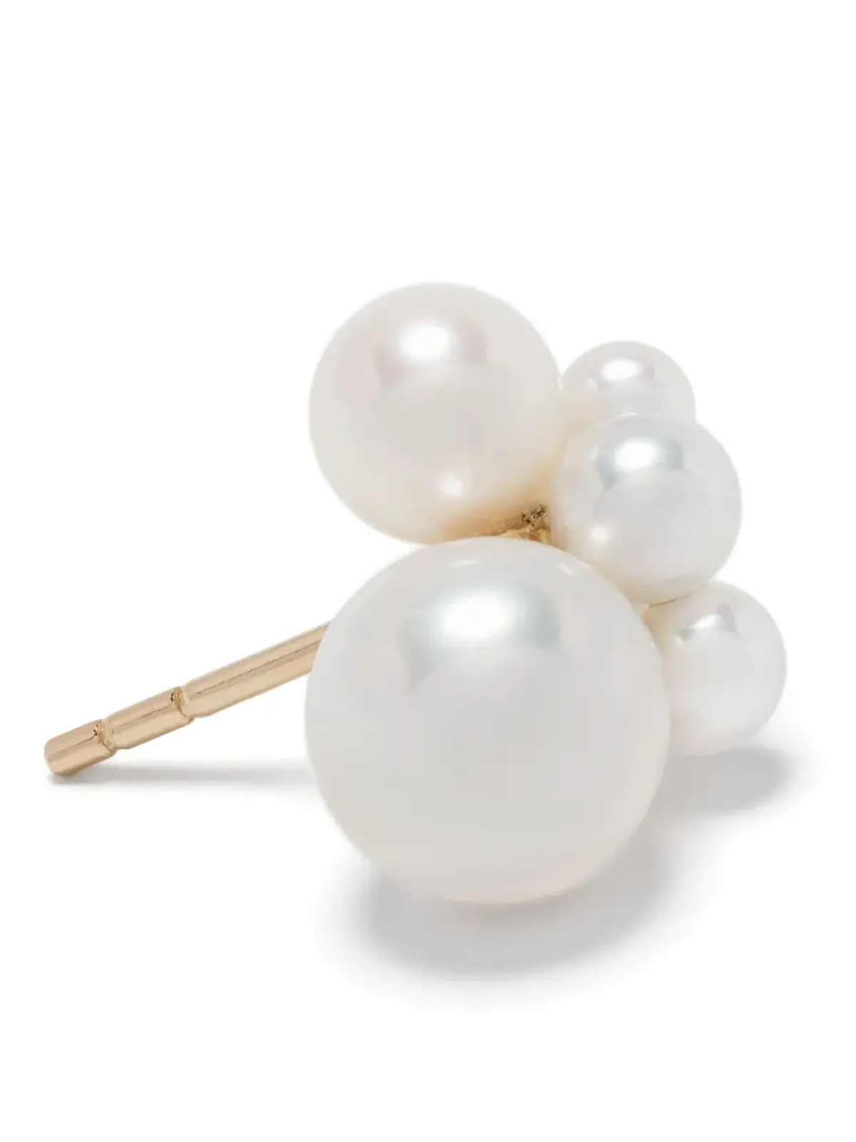 Sophie Bille Brahe 14K イエローゴールド Bisou スタッドピアス - 画像4