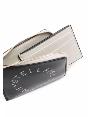 Stella McCartney ステラ ロゴ カードホルダー ブラック - サムネイル3