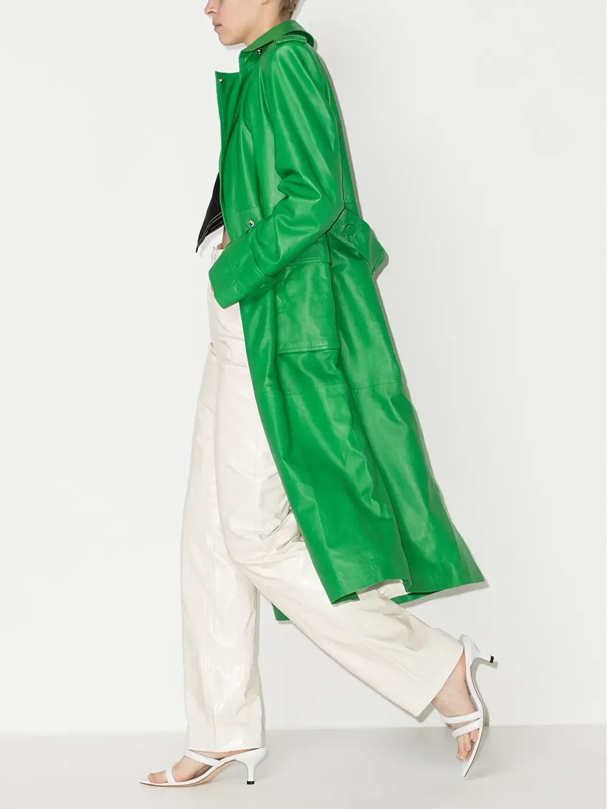 REMAIN Lynn レザーのストレートパンツ - 画像5