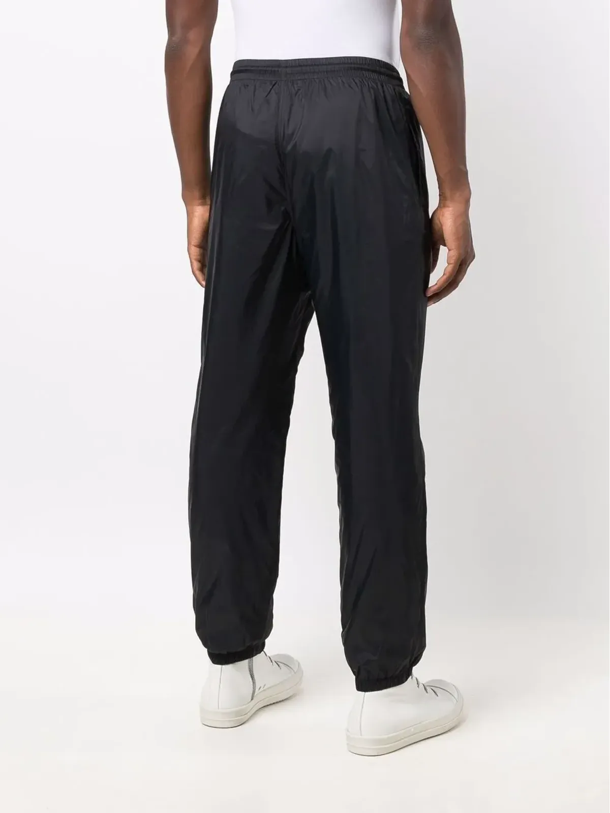 MSGM ドローストリング ロゴ トラックパンツ - ブラック - 画像4