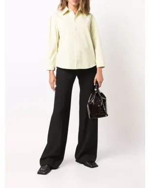 Jil Sander tailored cotton shirt - Green - サムネイル2