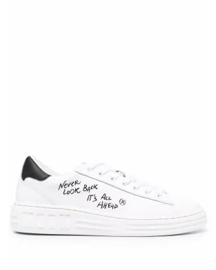 MSGM Never Look Backスニーカー - White - サムネイル1